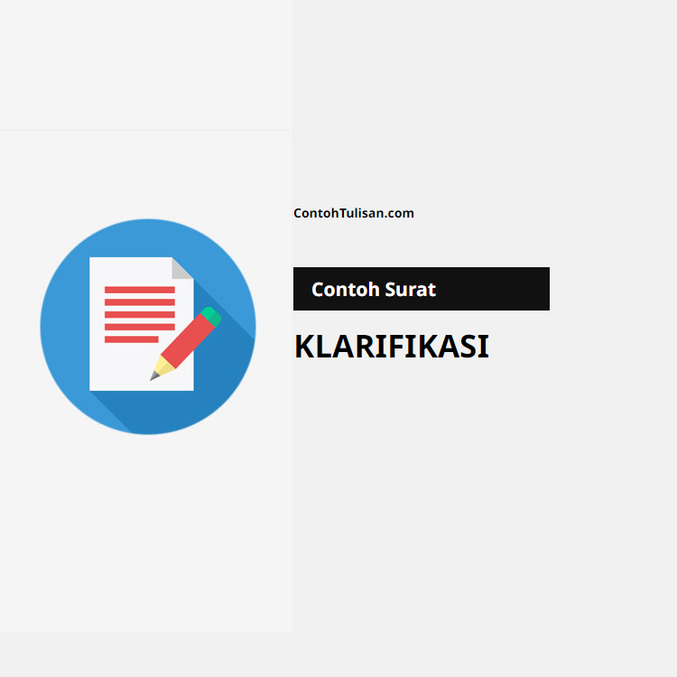 Contoh Surat Klarifikasi