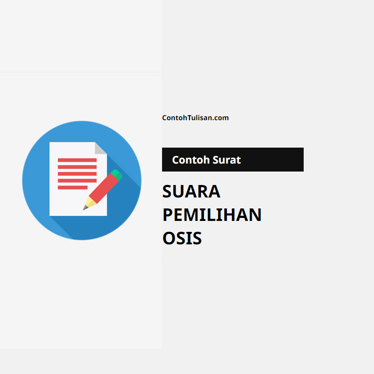 Contoh Surat Suara Pemilihan OSIS