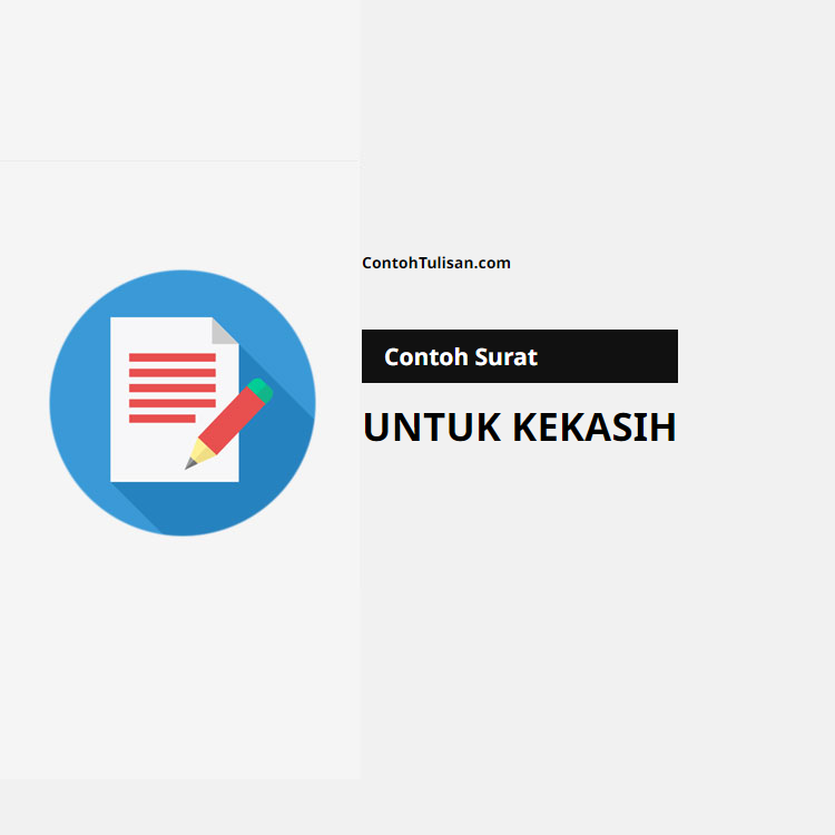 Contoh Surat Cinta untuk Kekasih